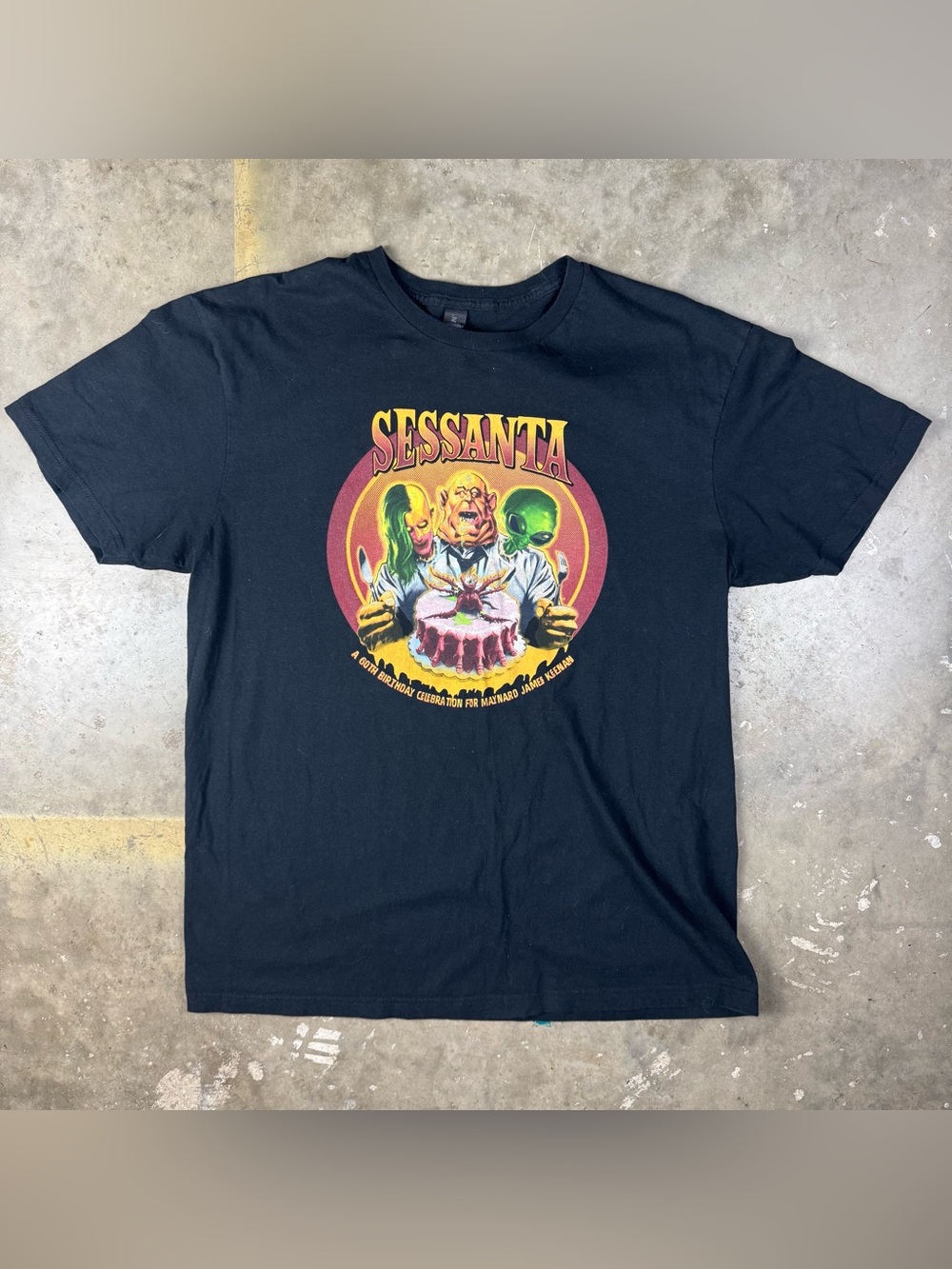 Sessanta T-Shirt Size Large A Perfect Circle Primus Puscifier Concert Tour Tee